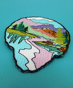 Joy of the Outdoors Iron on Patch