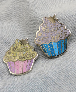 Get Baked Enamel Pins