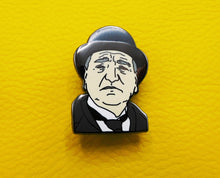 Load image into Gallery viewer, Downton Abbey Mr Carson Enamel Pin