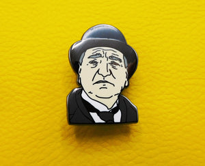 Downton Abbey Mr Carson Enamel Pin