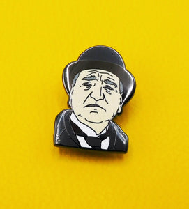 Downton Abbey Mr Carson Enamel Pin