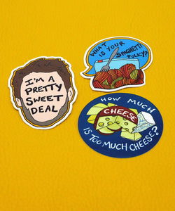 Sweet Deal 3 Vinyl Sticker Set