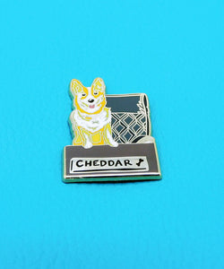 Cap'n Cheddar Enamel Pin