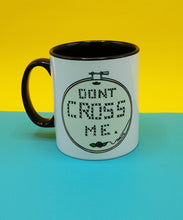 Load image into Gallery viewer, Cross Stitch Mug, embroidery gift mugs.