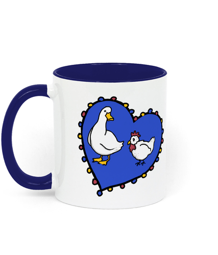 Friends Featherly Love Mugs - Hashley Art