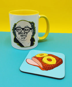 Frank Loves Rum Ham Mug and Coaster Gift Set