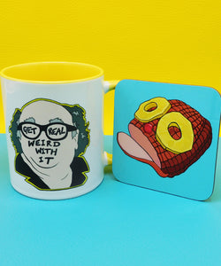 Frank Loves Rum Ham Mug and Coaster Gift Set