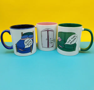 Procrastination Stations Mugs