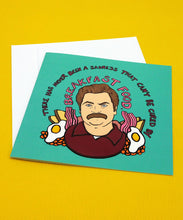 Load image into Gallery viewer, Ron Swanson Greeting Card