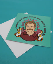 Load image into Gallery viewer, Ron Swanson Greeting Card