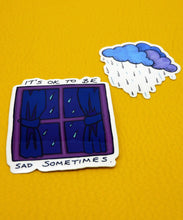 Load image into Gallery viewer, Rainy Days are OK Vinyl Sticker Set