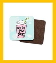 Load image into Gallery viewer, Yard Milkshake 4 Pack Coaster - Hashley Art