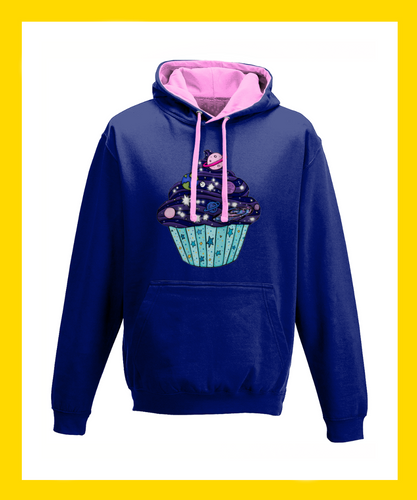 Cosmic Cupcake Unisex Hoodie - Hashley Art