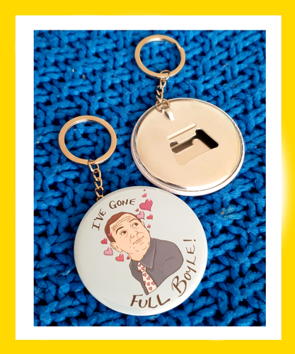 Full Boyle Keyring - Hashley Art