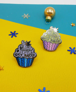 Get Baked Enamel Pins