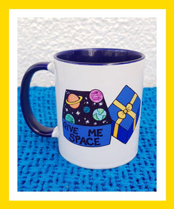 Give Me Space Mug - Hashley Art