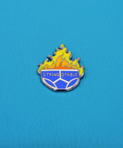 Tory Pants on Fire Pin